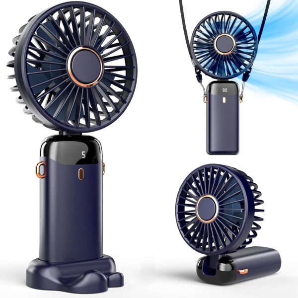 BreezeFlex 3-in-1 Powe Fan- Midnight Breeze - Image 4