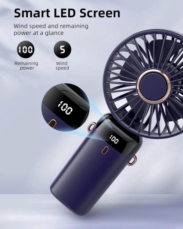 BreezeFlex 3-in-1 Powe Fan- Midnight Breeze - Image 2